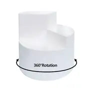 360° Rotating Desk Pencil Case for Organized Supplies