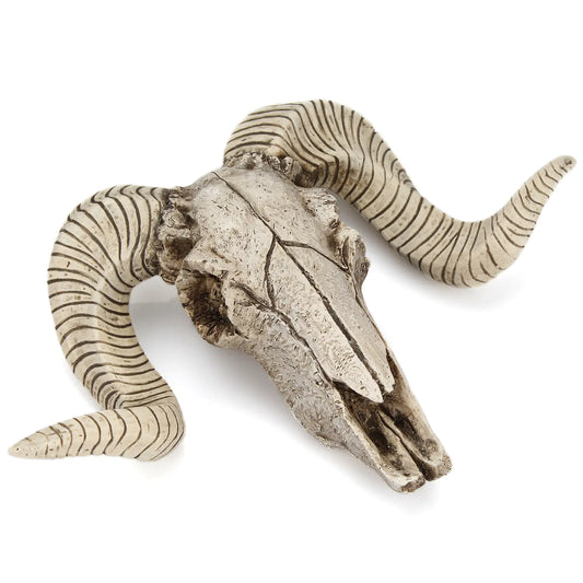 Retro Skull Sheep Head Wall Hanging
