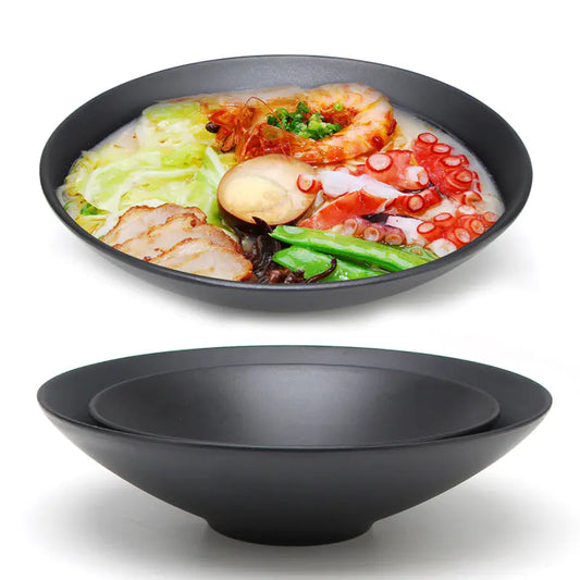 Large Japanese Style Melamine Noodle Soup Bowl – 8 Inch